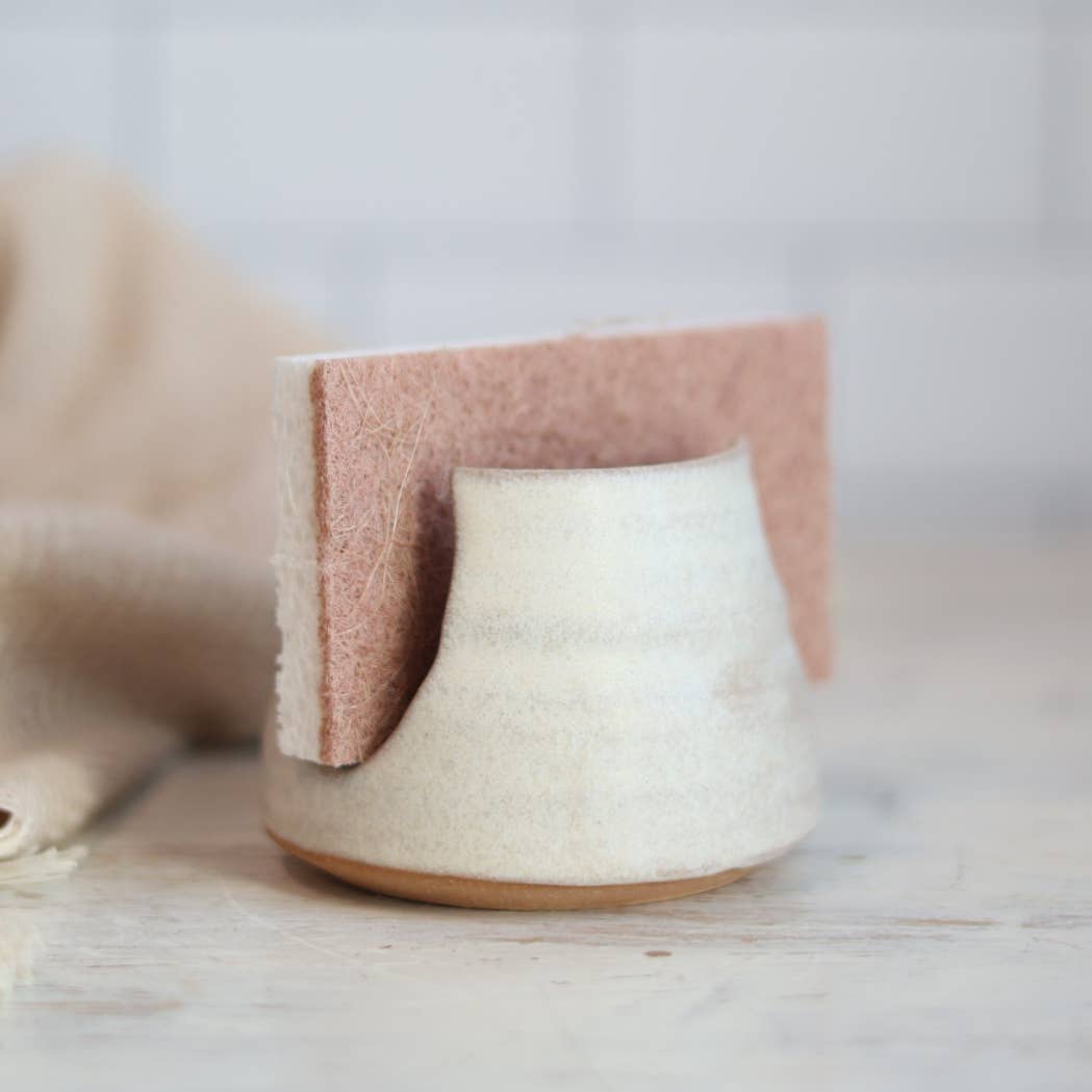 Sponge Holder-Cream