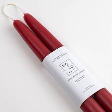 10" -100% Beeswax dipped Candles Mo & Co Home