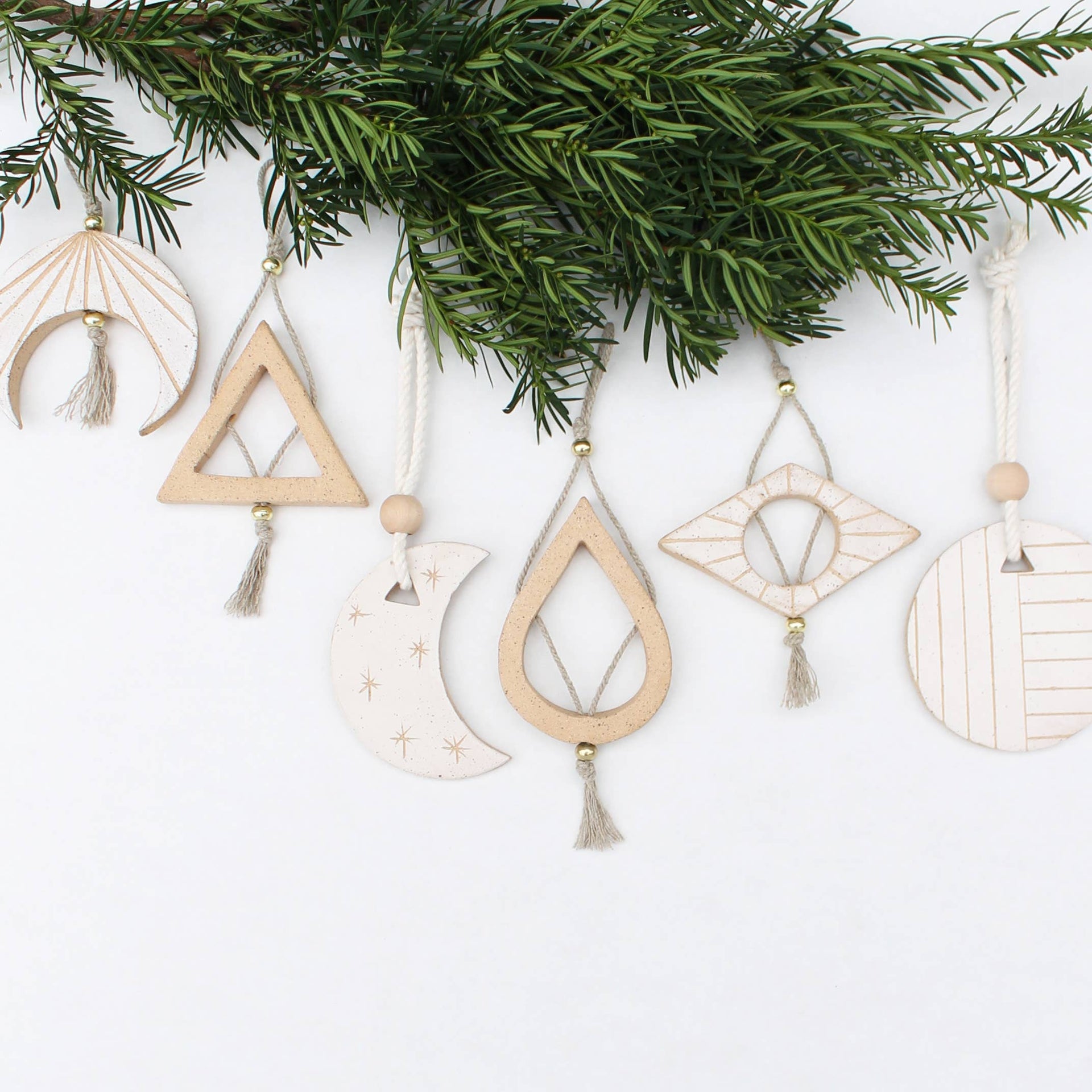 Ceramic Holiday Ornaments