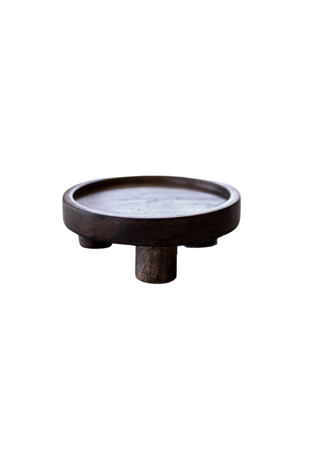 Hand Turned Mango Wood Riser