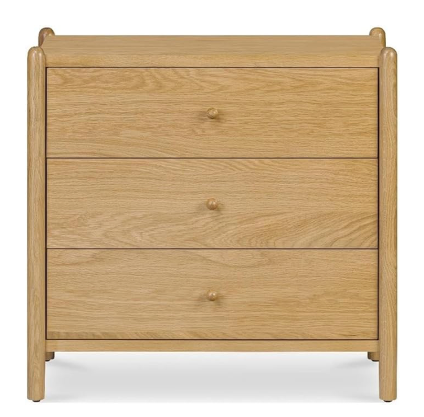 Billy 3drawer Oak Nightstand- Moes