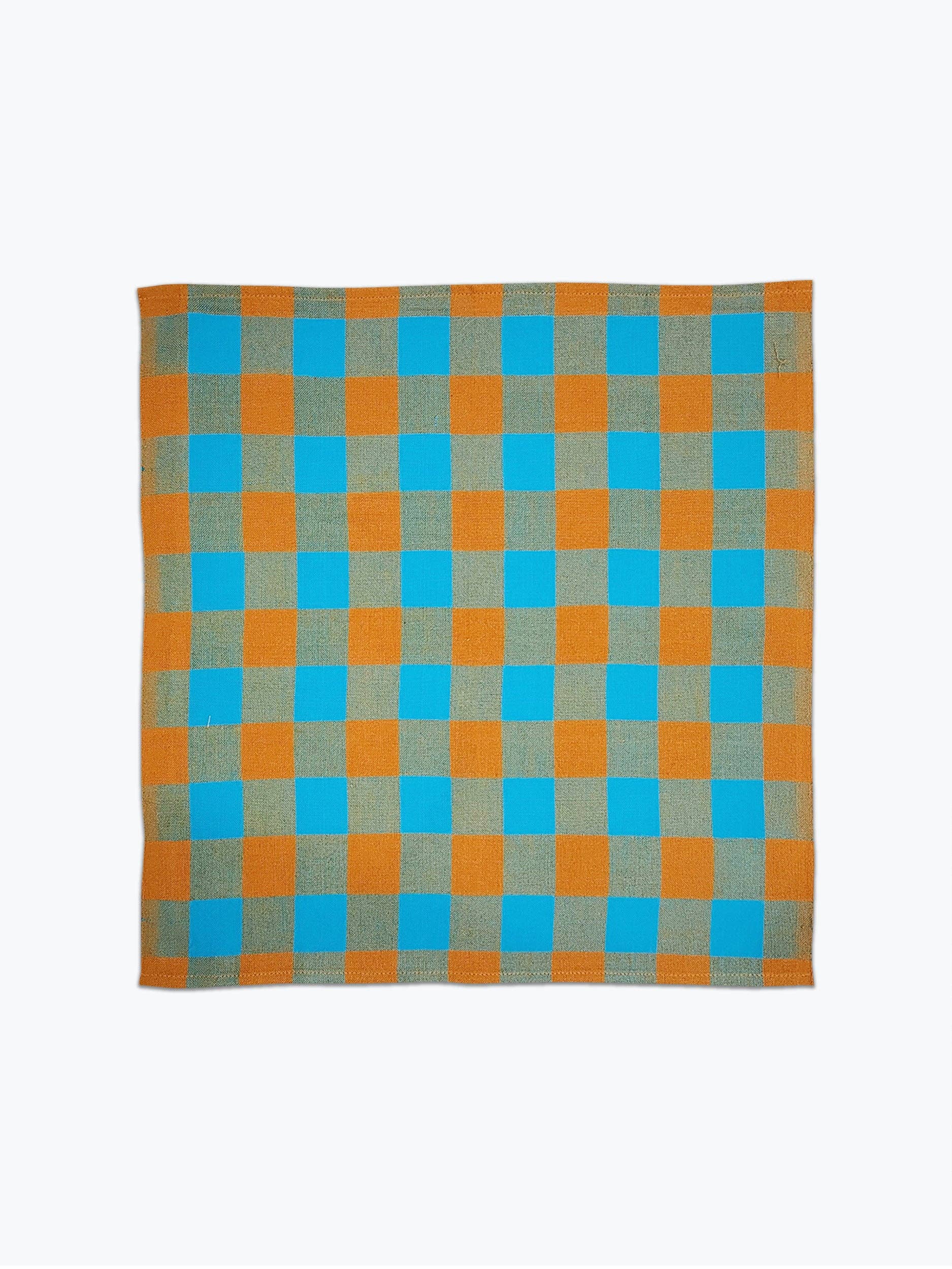 Big Gingham Napkin Pair - Pool - All Roads