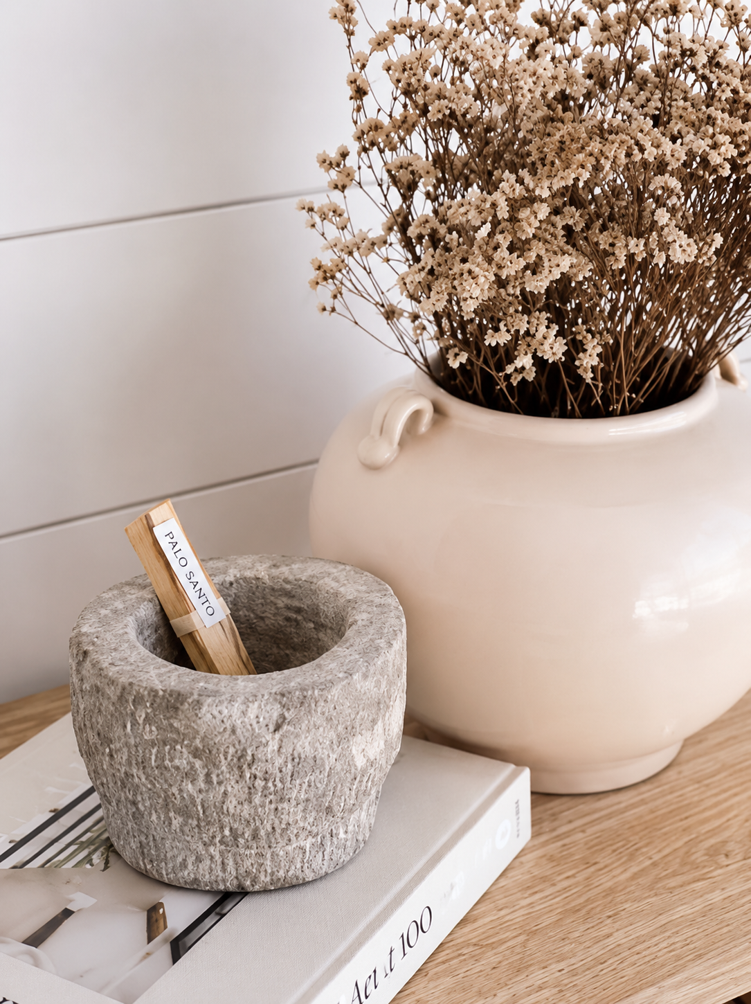 Stone Mortar Vintage Bowl