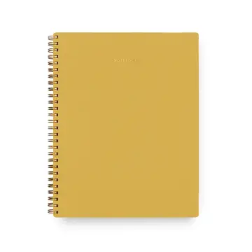 3 Subject Notebook  Yellow