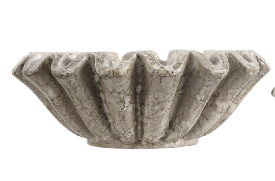 Soho Ruffle Bowl Lg. 7" X 7" X 2.5" - Safavieh