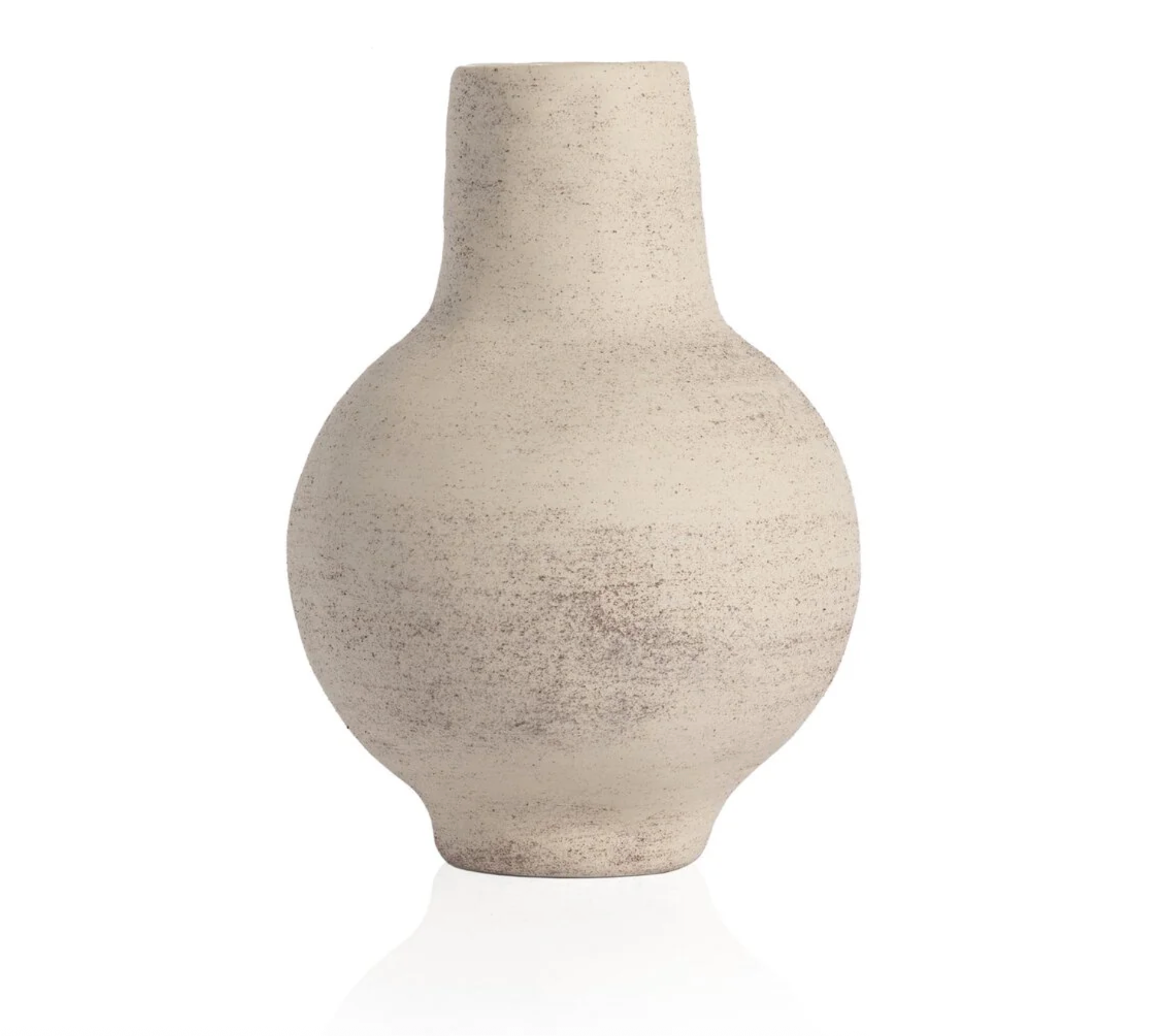 Arid Round Vase Cream - Four Hands