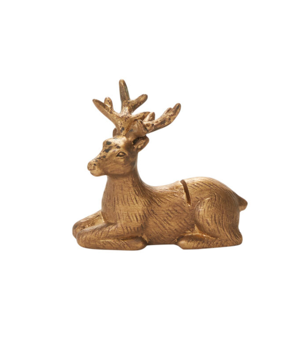 Enchanted Critter Name Card Holder / Deer
