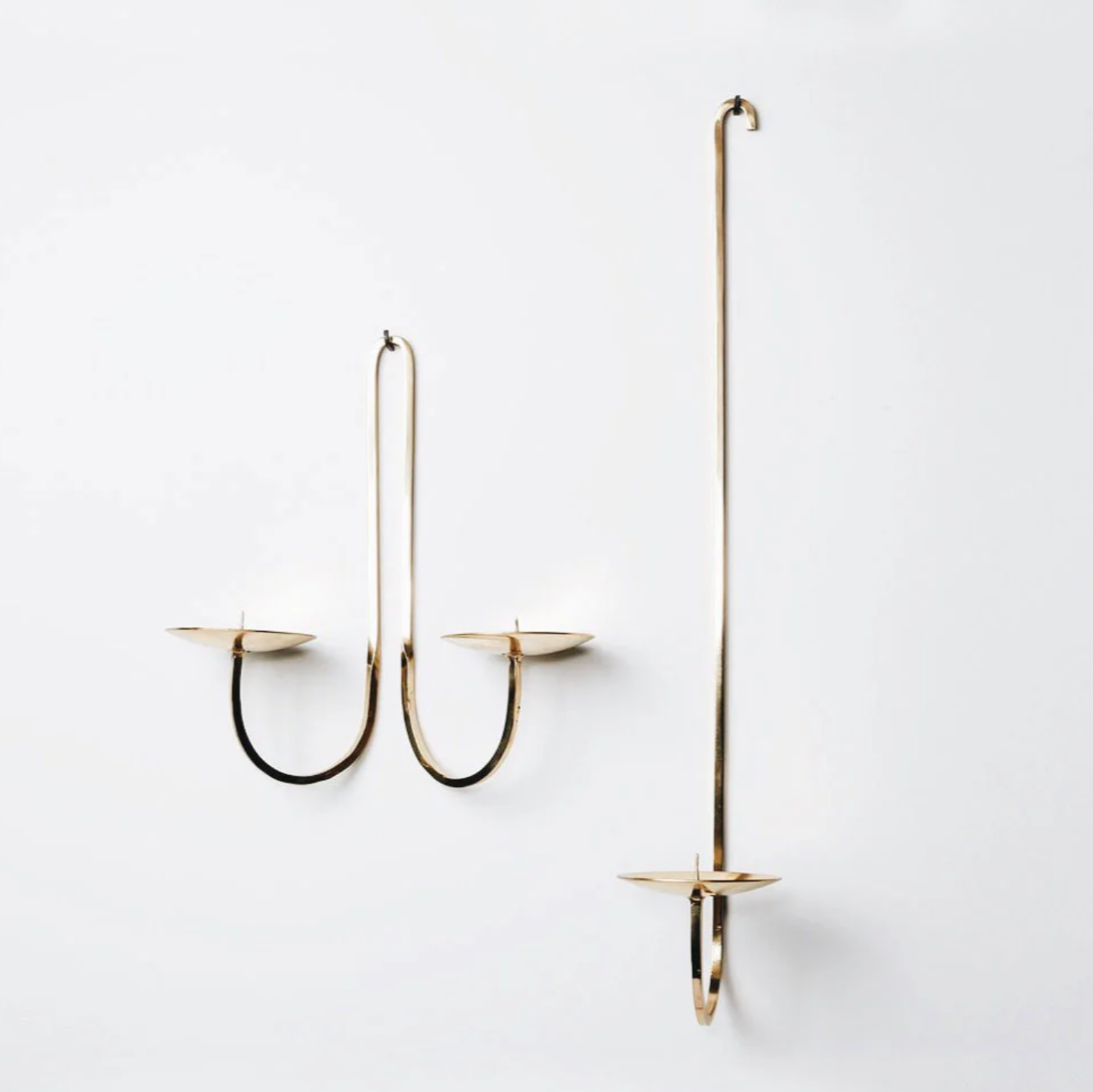 Candle Holder- Gold Two Arm