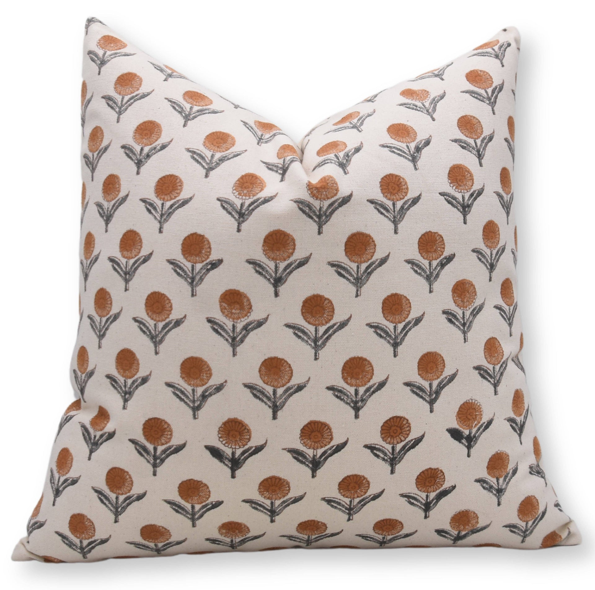 Block Print Cotton Cushion Cover - GANDA PUSHAP