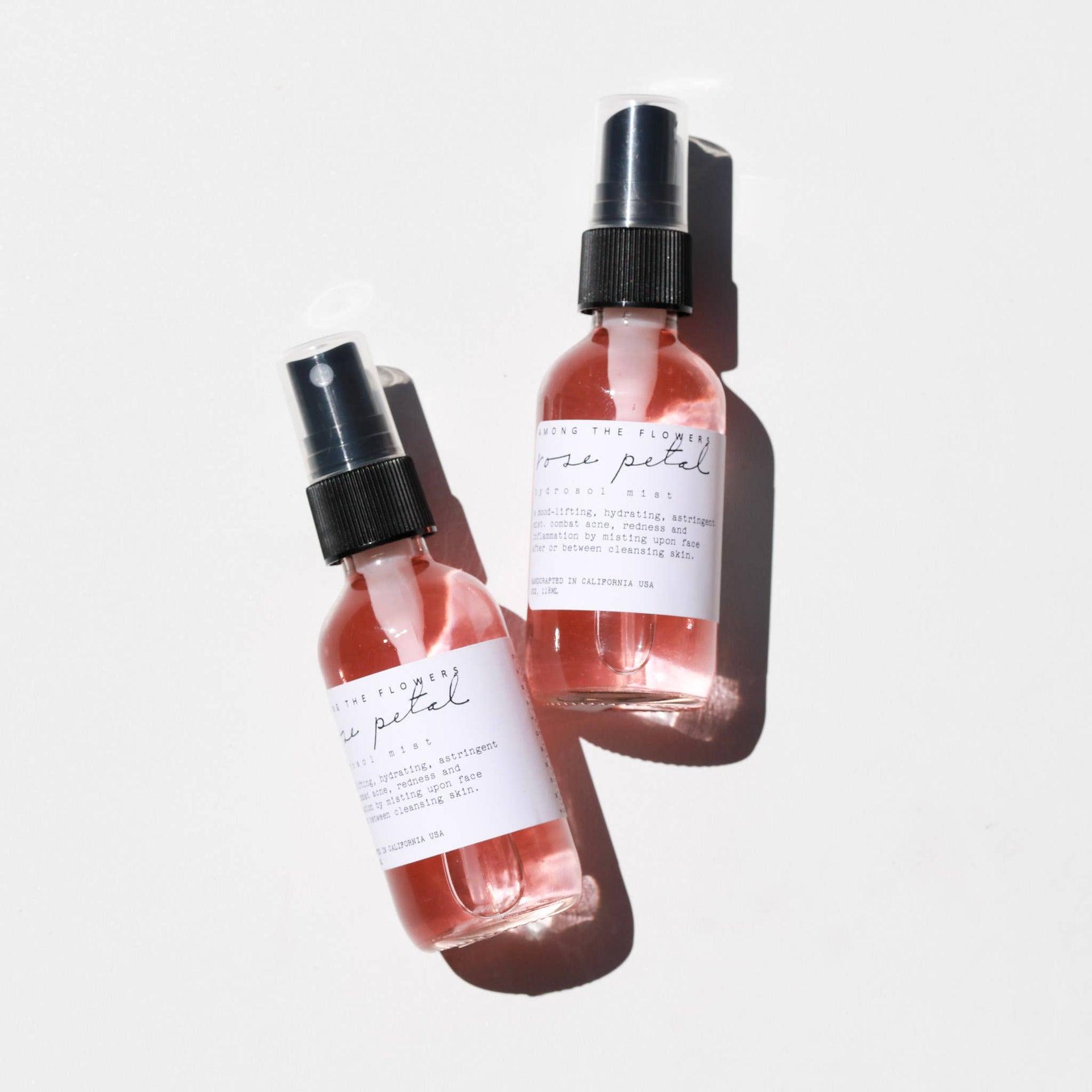 Rose Petal Hydrosol Mist - Among the Flowers