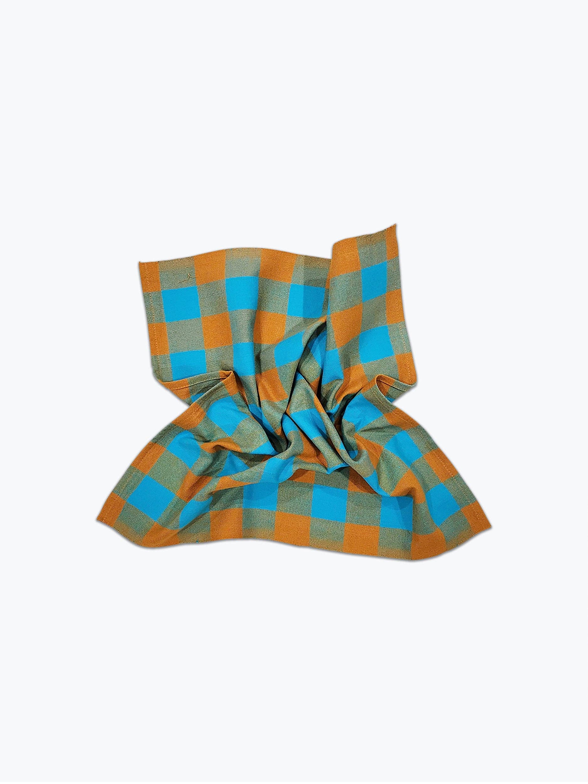 Big Gingham Napkin Pair - Pool - All Roads